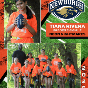 8x10 FLAG FOOTBALL MEMORY MATE